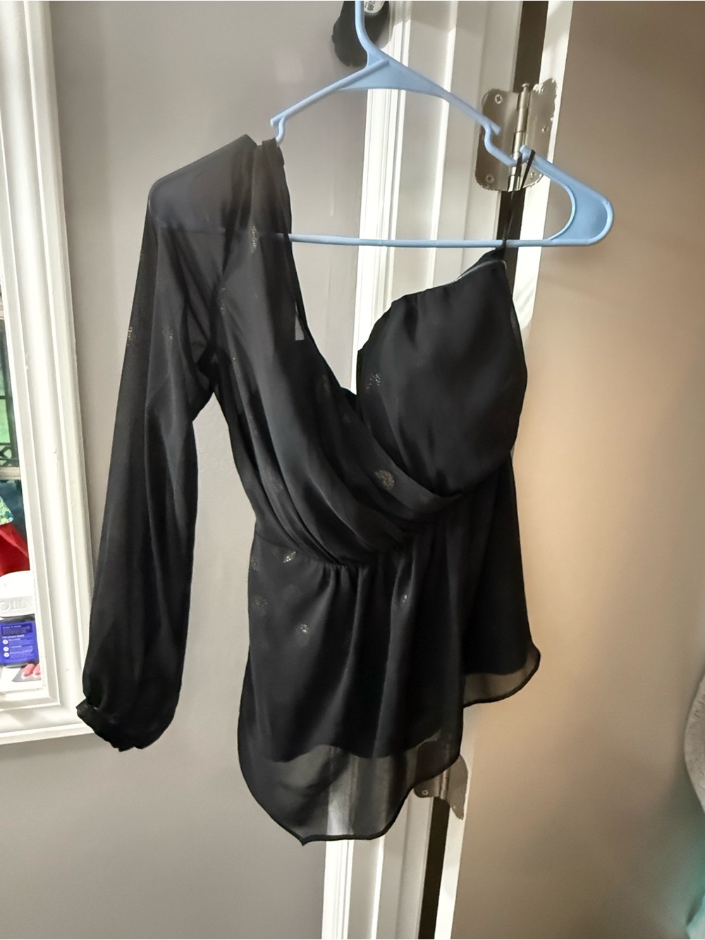 Express Black Jacket with Embroidered Logo